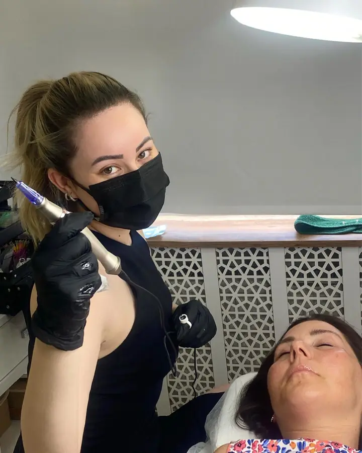 Aleyna Gülten, uygulama sırasında