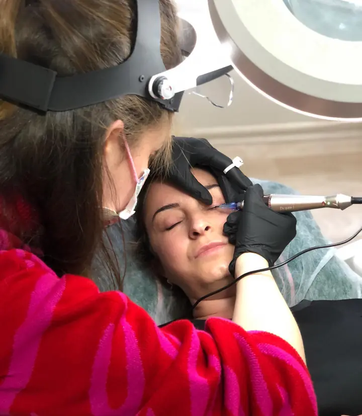 Aleyna Gülten, uygulama sırasında