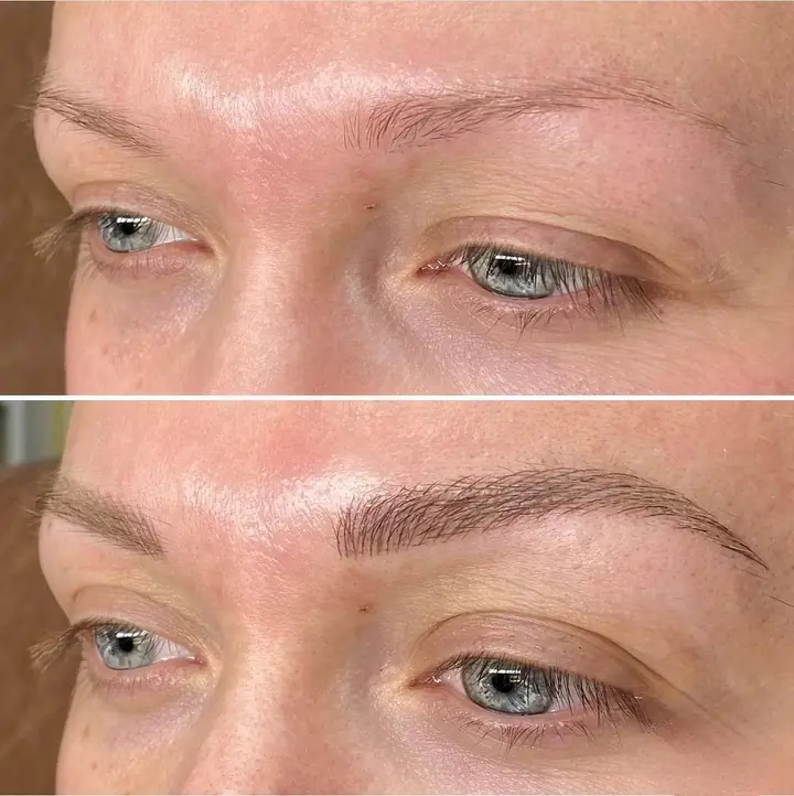 Microblading sonucu - Aleyna Gülten