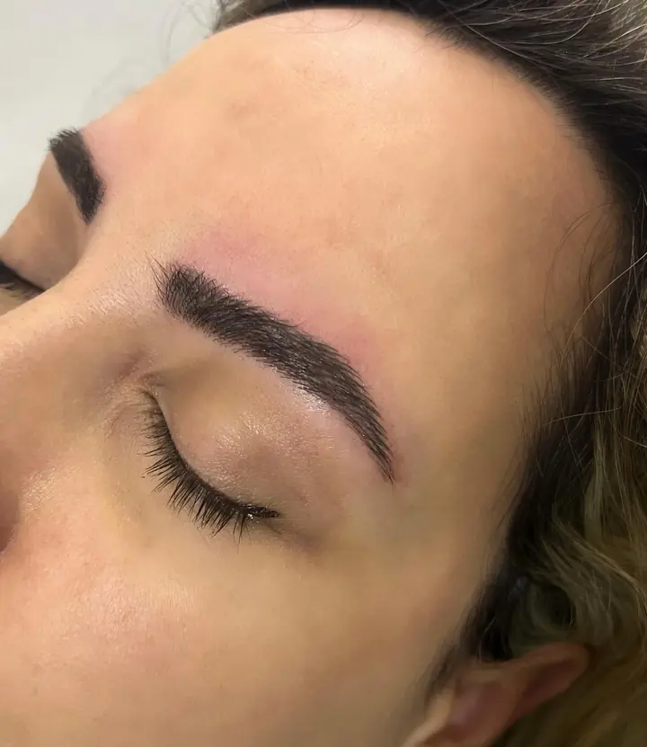 Microblading - Kaş kalıcı makyaj sonucu, Aleyna Gülten