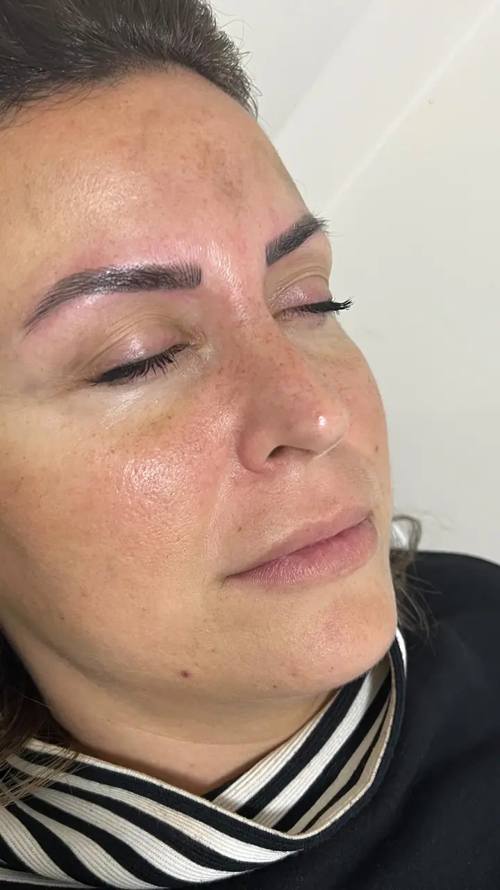 Microblading - Kaş kalıcı makyaj sonucu, Aleyna Gülten