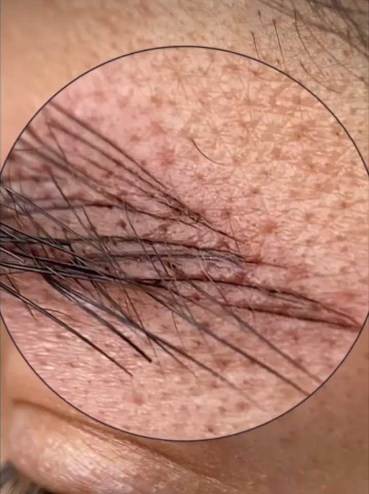 Microblading - Kaş kalıcı makyaj sonucu, Aleyna Gülten